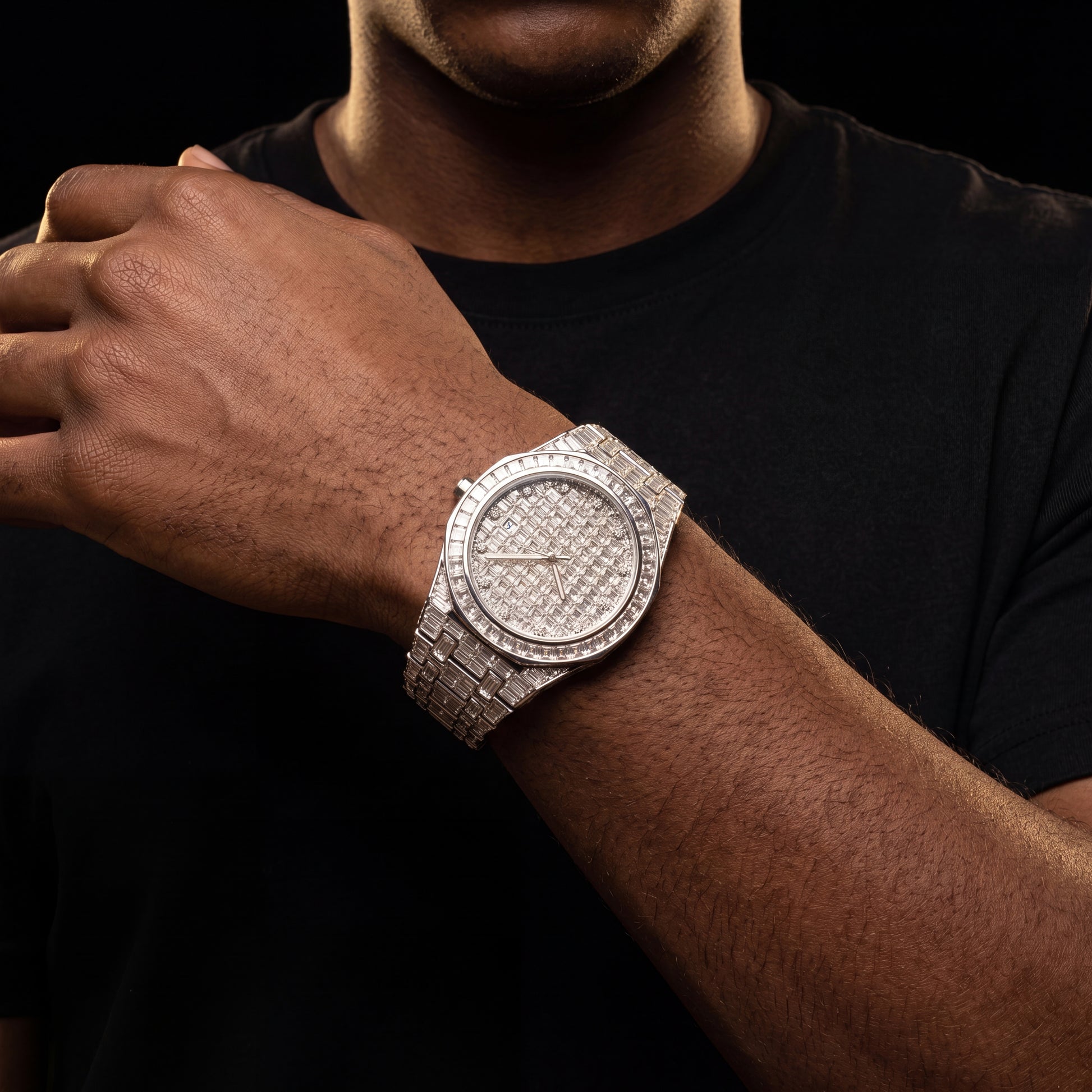 Fully Loaded Baguette Watch - Different Drips
