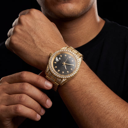 Iced Out Presidential Watch