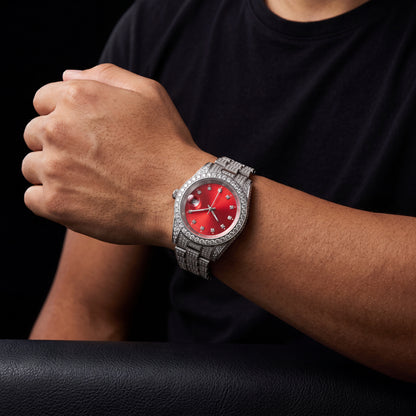 Iced Out Presidential Watch