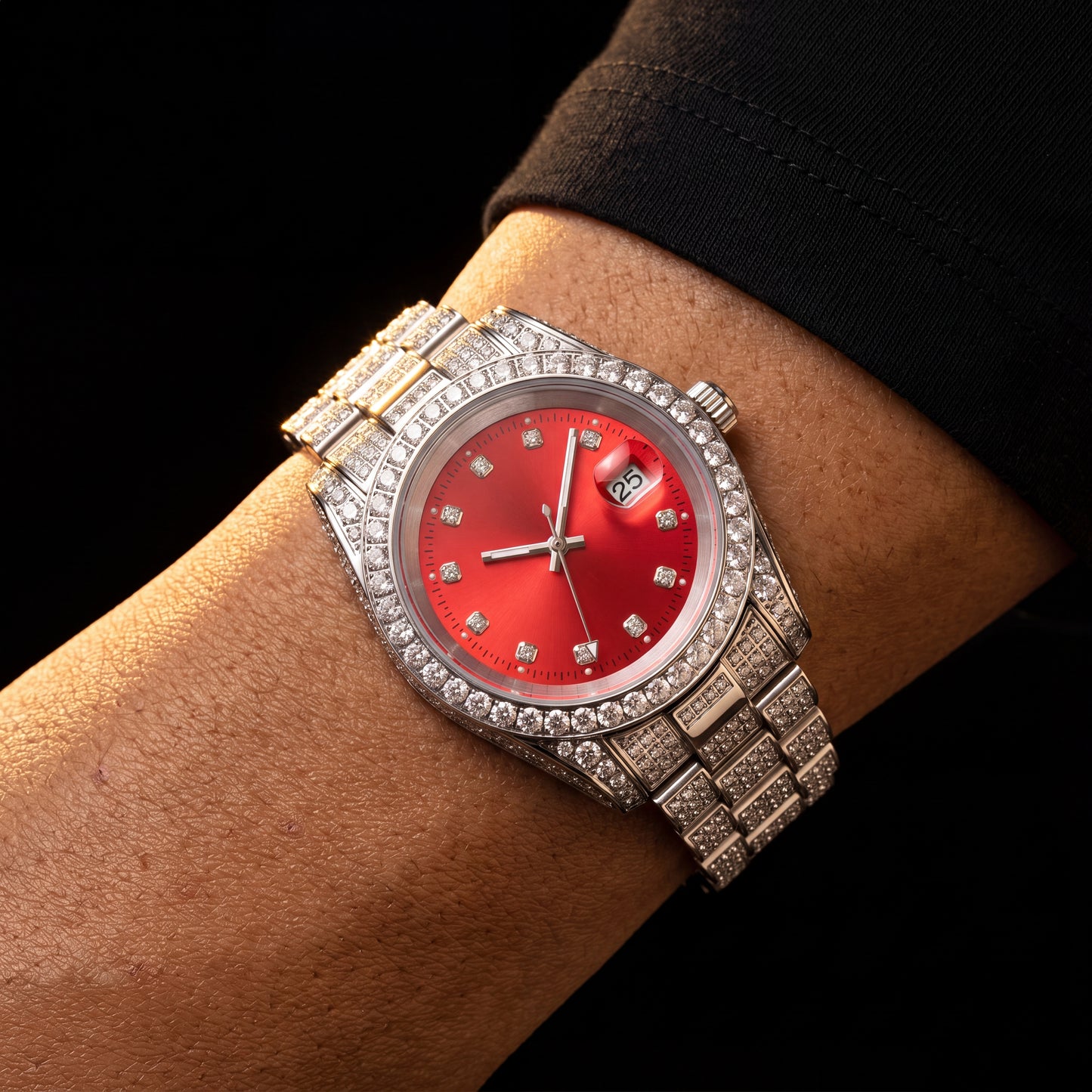 Iced Out Presidential Watch