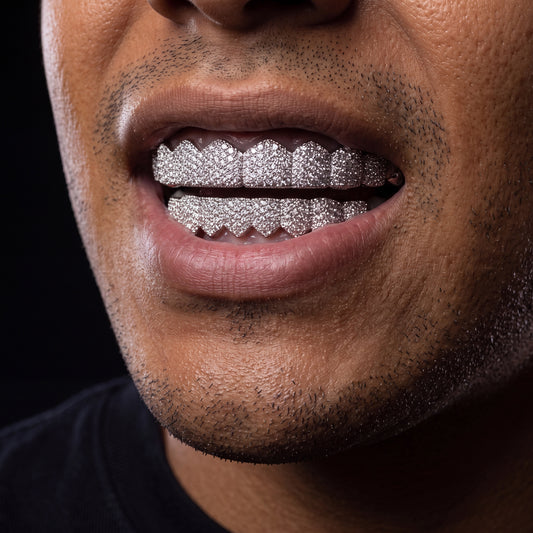 Iced Out Sharp-Teeth Grillz - Different Drips