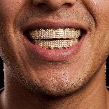 Iced Out Sharp-Teeth Grillz - Different Drips