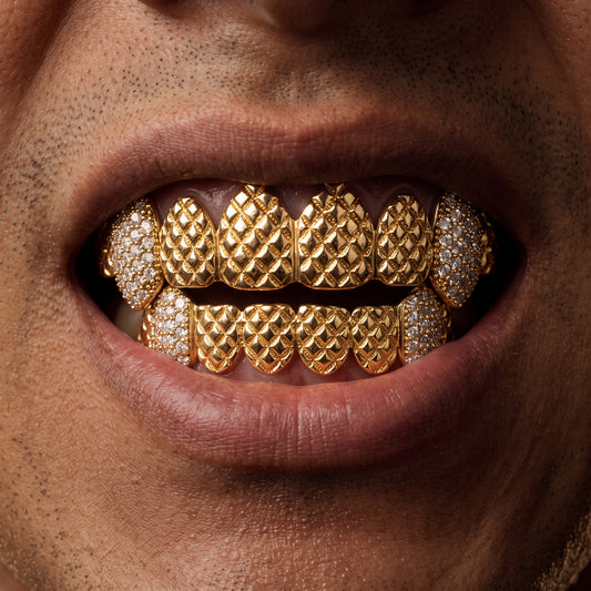 Iced Out Pave Grillz - Different Drips
