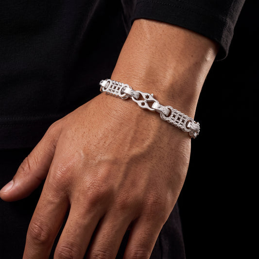 10mm Solid Pulley Link Bracelet - Different Drips