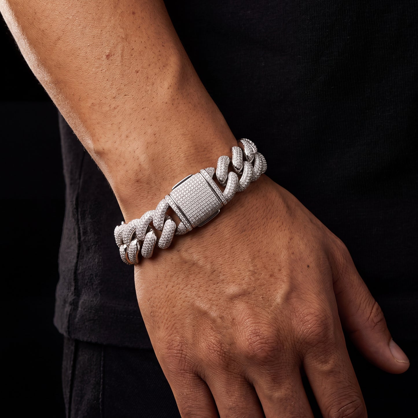 20mm Miami Cuban Bracelet - Different Drips