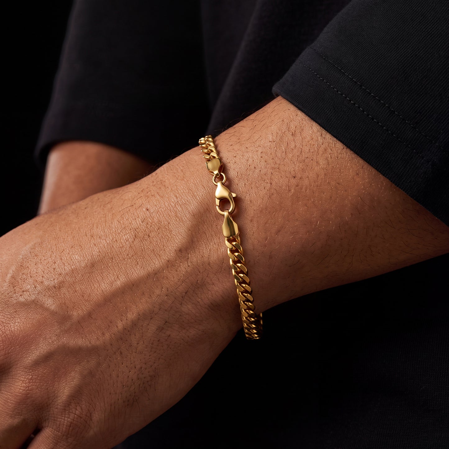 4mm Miami Cuban Link Bracelet - Different Drips
