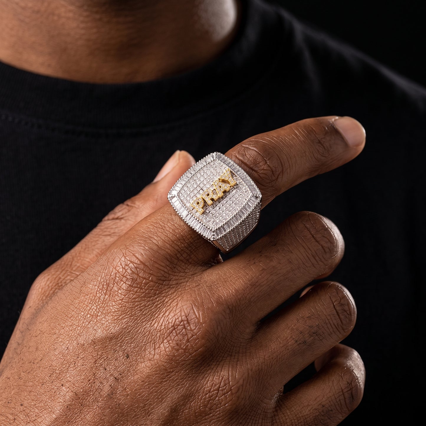 Custom Letter Championship Ring - Different Drips