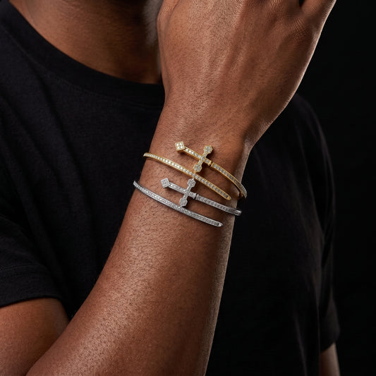 Baguette Knights Sword Bracelet - Different Drips