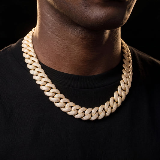 20mm Miami Curb Link Cuban Chain - Different Drips
