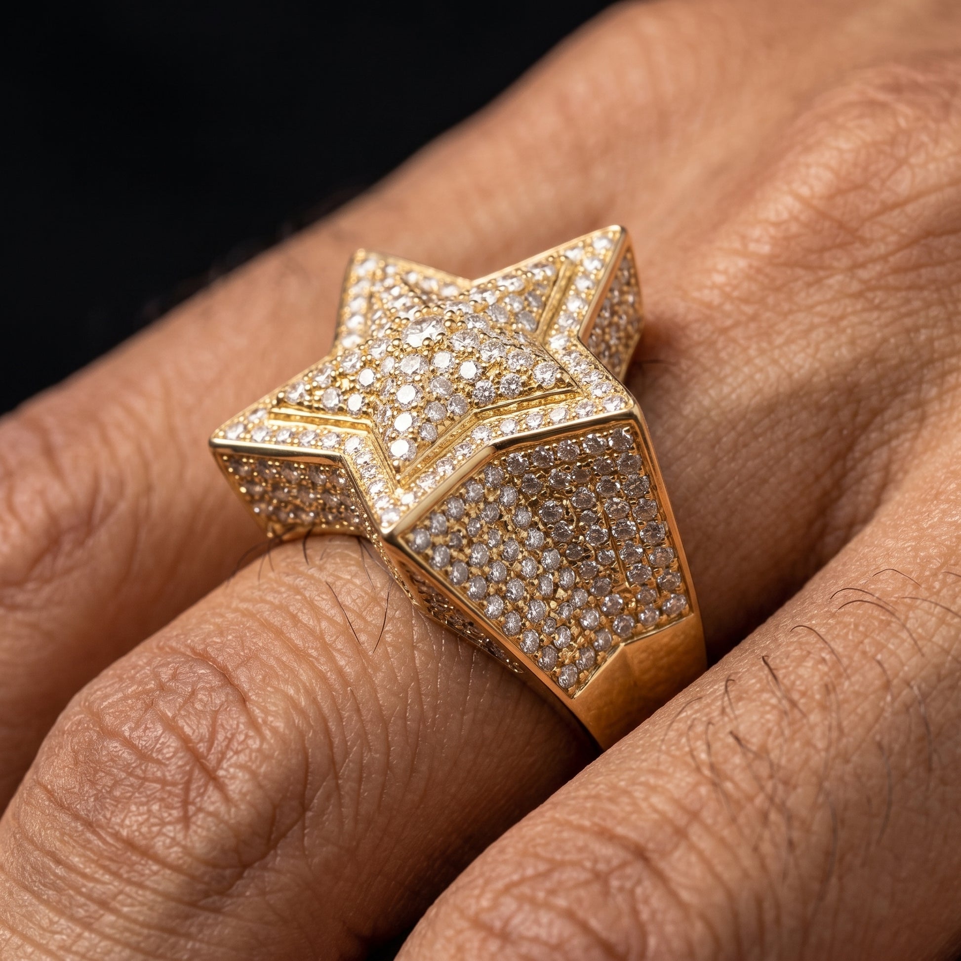 3D Five Star Ring - Different Drips