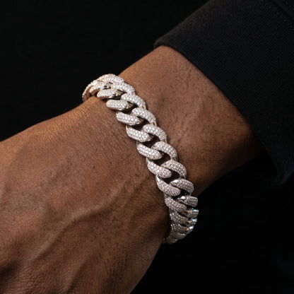 Iced 3 Row Miami Cuban Chain
