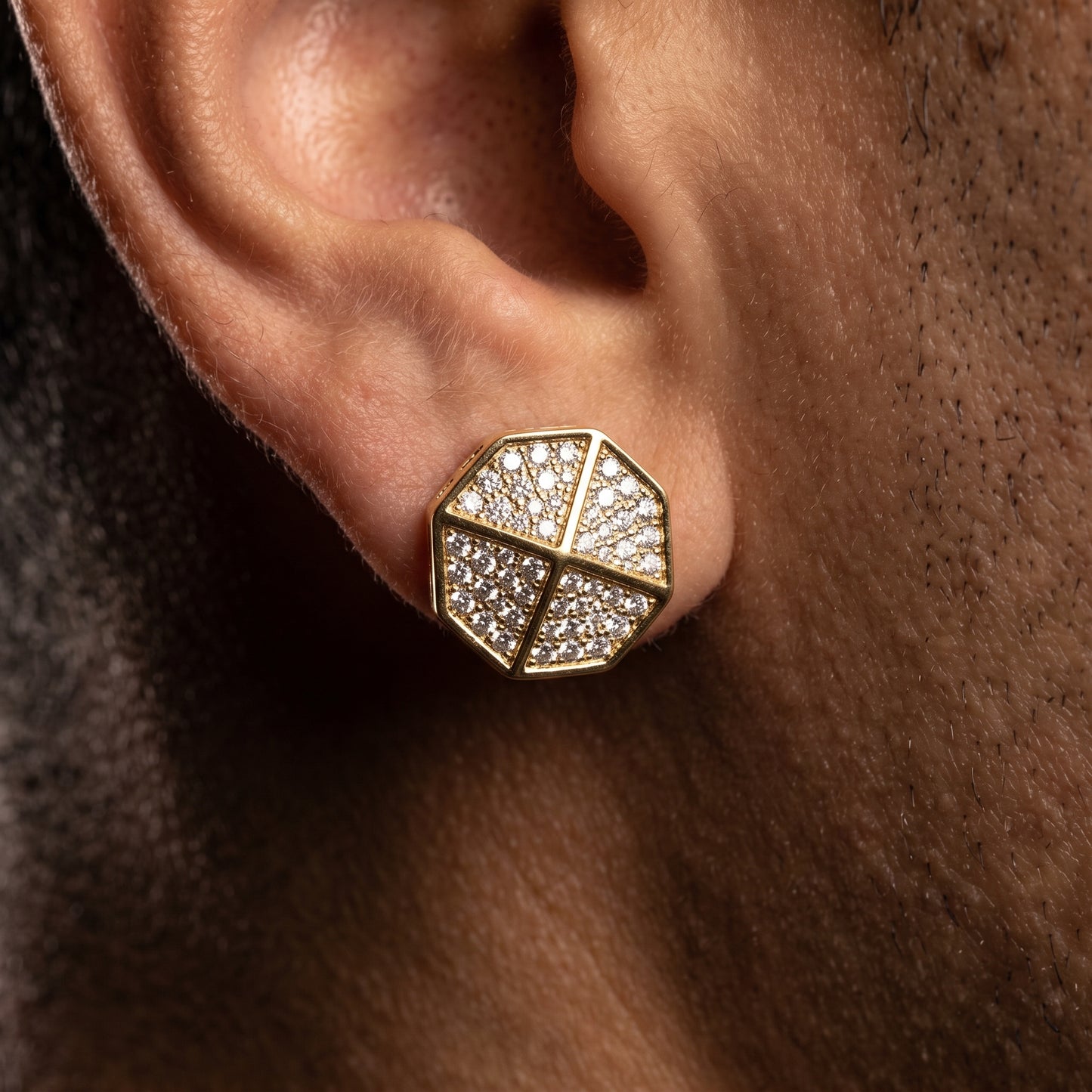 10mm Round Cut Umbrella Earrings - Different Drips