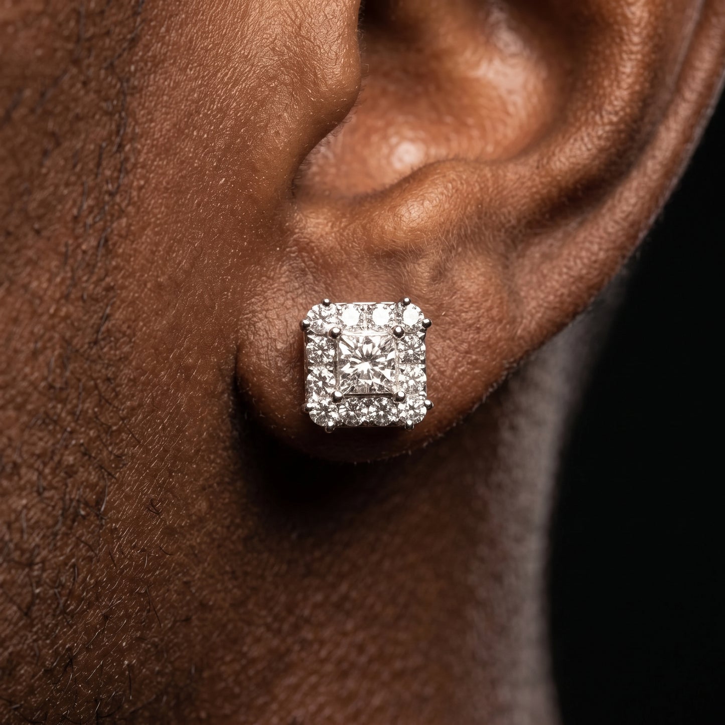 S925 Moissanite Hidden Door Earrings - Different Drips