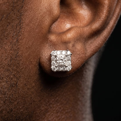S925 Moissanite Hidden Door Earrings - Different Drips