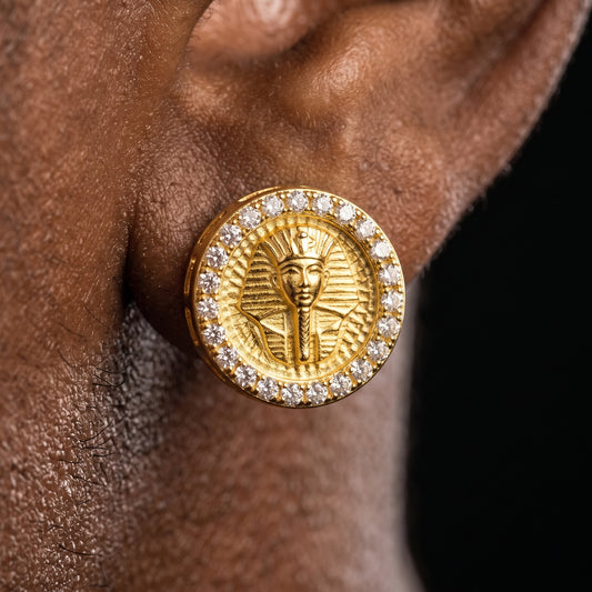 S925 Moissanite Pharaoh Earrings - Different Drips