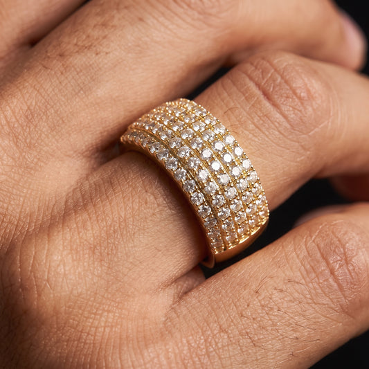 5 Layer Band Ring – view 2