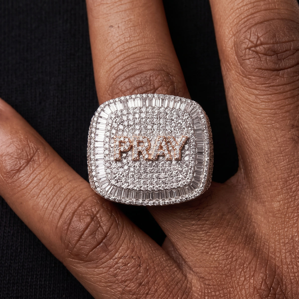 Custom Letter Championship Ring – view 3