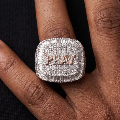 Custom Letter Championship Ring – view 3
