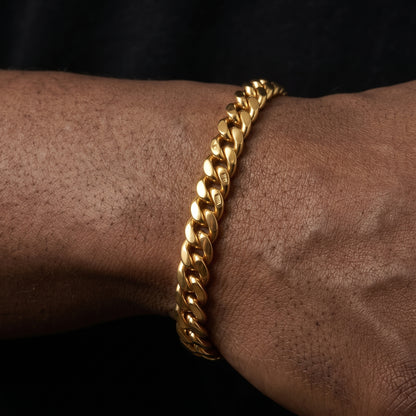 4mm Miami Cuban Link Bracelet - Different Drips