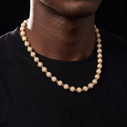 6mm Iced Out Ball Chain - Different Drips