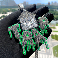 Thumbnail for Glow In The Dark Trap House Pendant - Different Drips