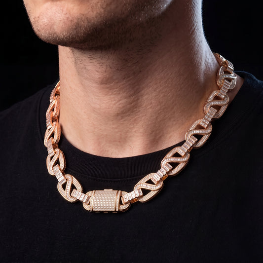 20mm Baguette Mariner Link Chain
