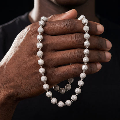 6mm Iced Out Ball Chain - Different Drips