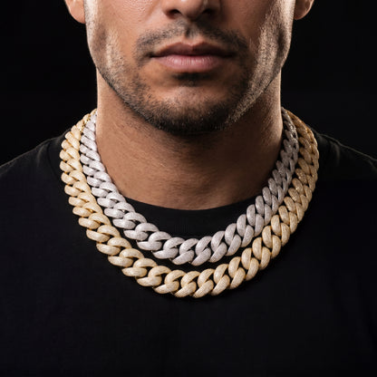 20mm Miami Curb Link Cuban Chain - Different Drips