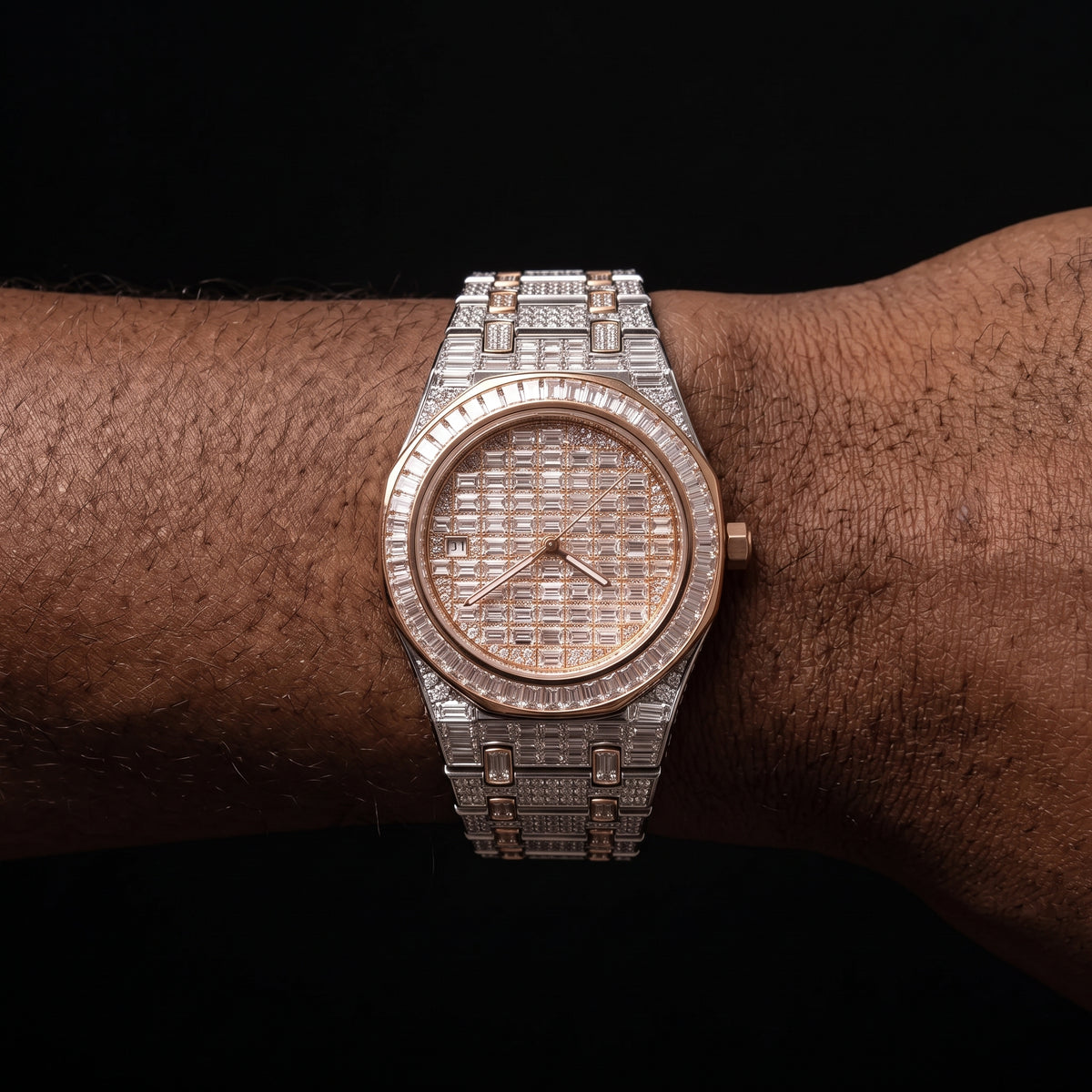 Fully Loaded Baguette Watch - Different Drips