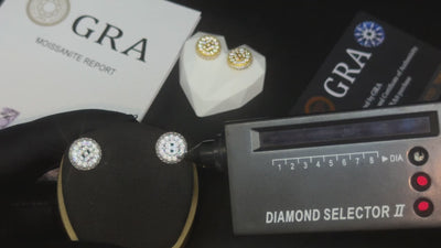 Dollar Sign Medallion Stud Earrings - Different Drips