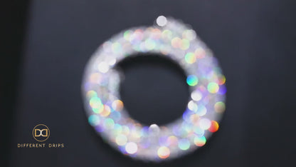 3mm Round Cut Tennis Necklace - Different Drips
