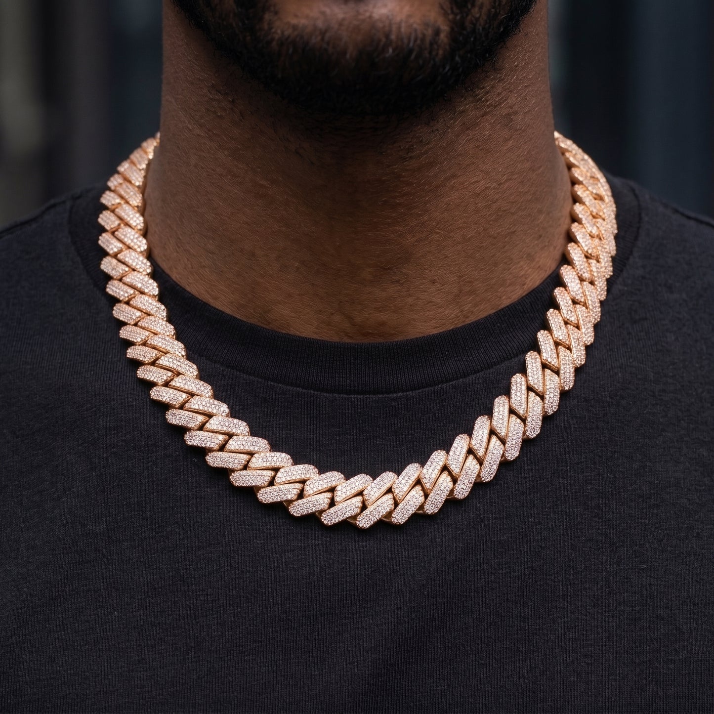 20mm Prong Cuban Chain - Different Drips