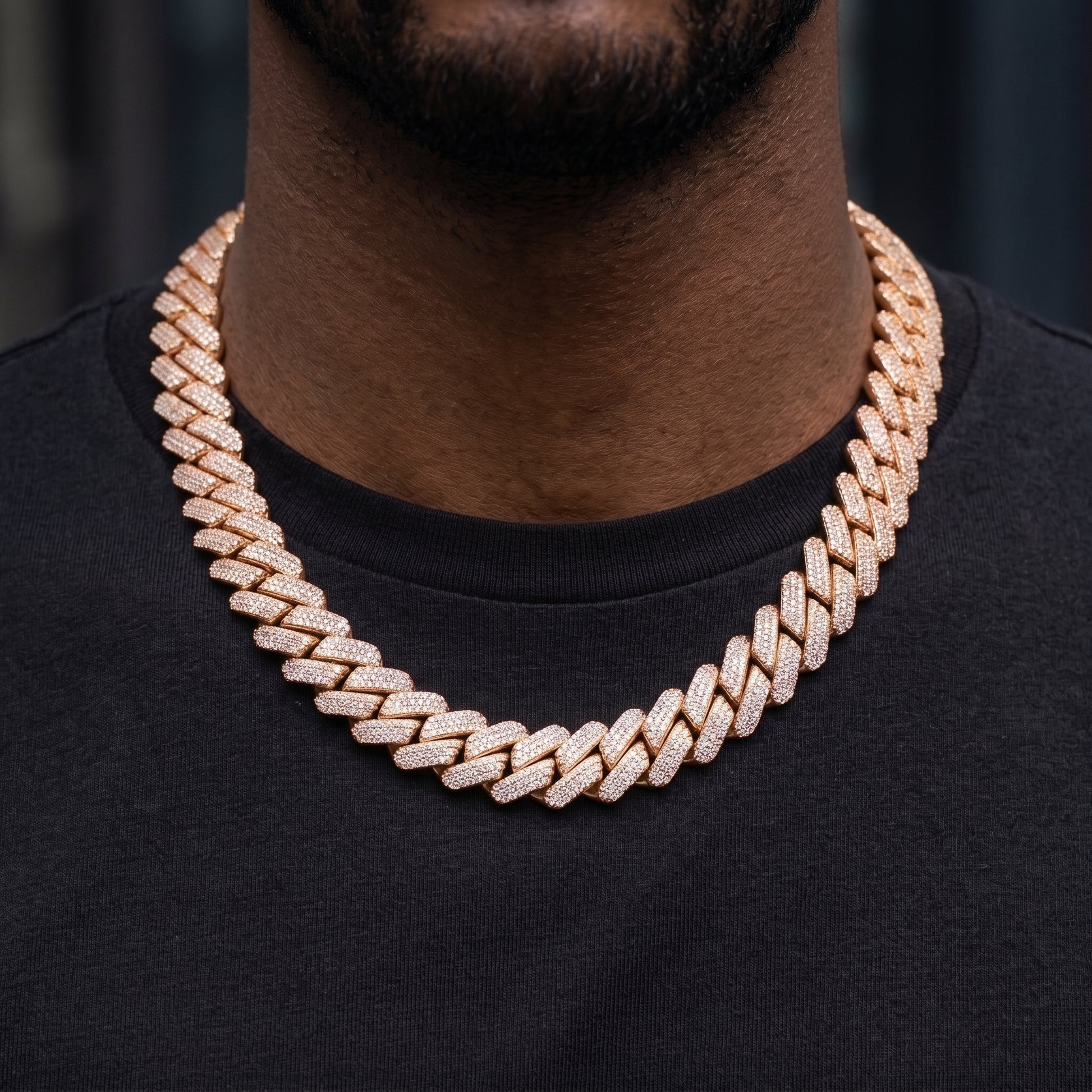20mm Prong Cuban Chain - Different Drips