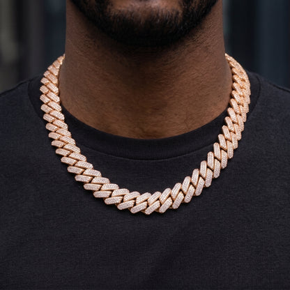 20mm Prong Cuban Chain - Different Drips