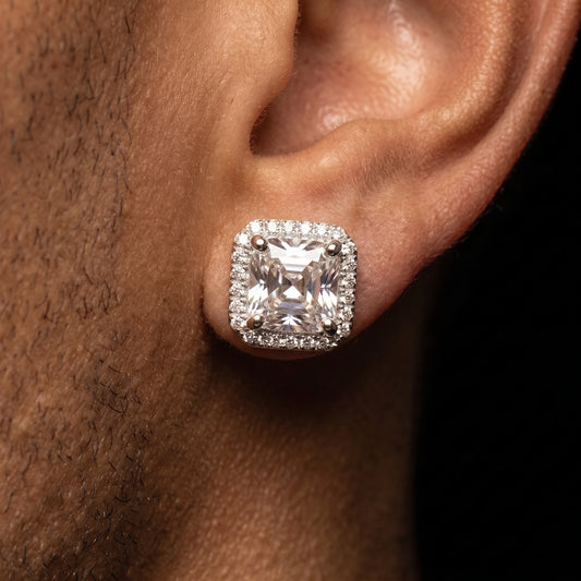 S925 Moissanite Micro Clustered Earrings - Different Drips