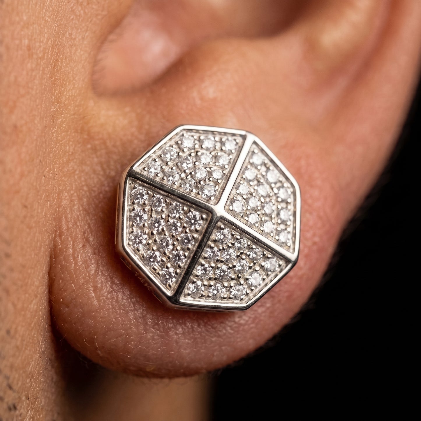 10mm Round Cut Umbrella Earrings - Different Drips