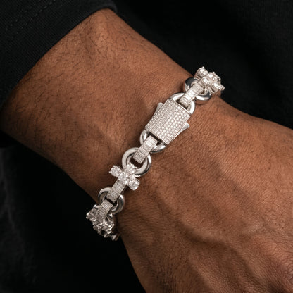 Iced Infinity Figure 8 Cross Link Chain - Different Drips