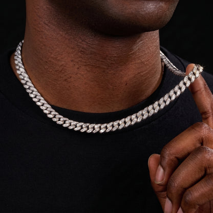 8mm Miami Cuban Link Chain - Different Drips