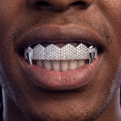 Iced Out Sharp Fang Grillz - Different Drips