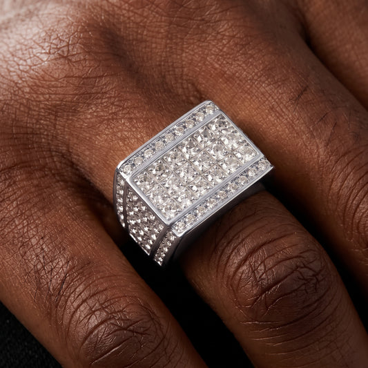 Square Invisible-Set Cluster Ring – view 2