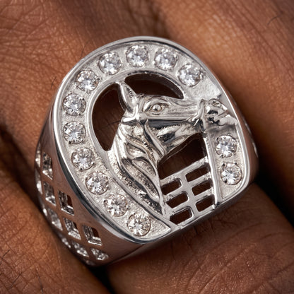 Horse Head Signet Ring