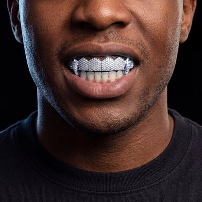 Iced Out Sharp Fang Grillz - Different Drips