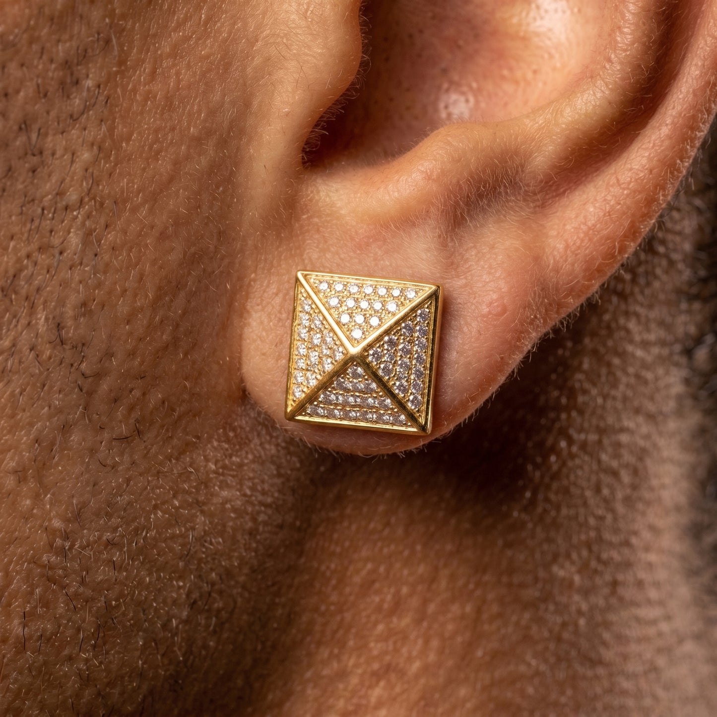 10mm Square Cut Umbrella Earrings - Different Drips