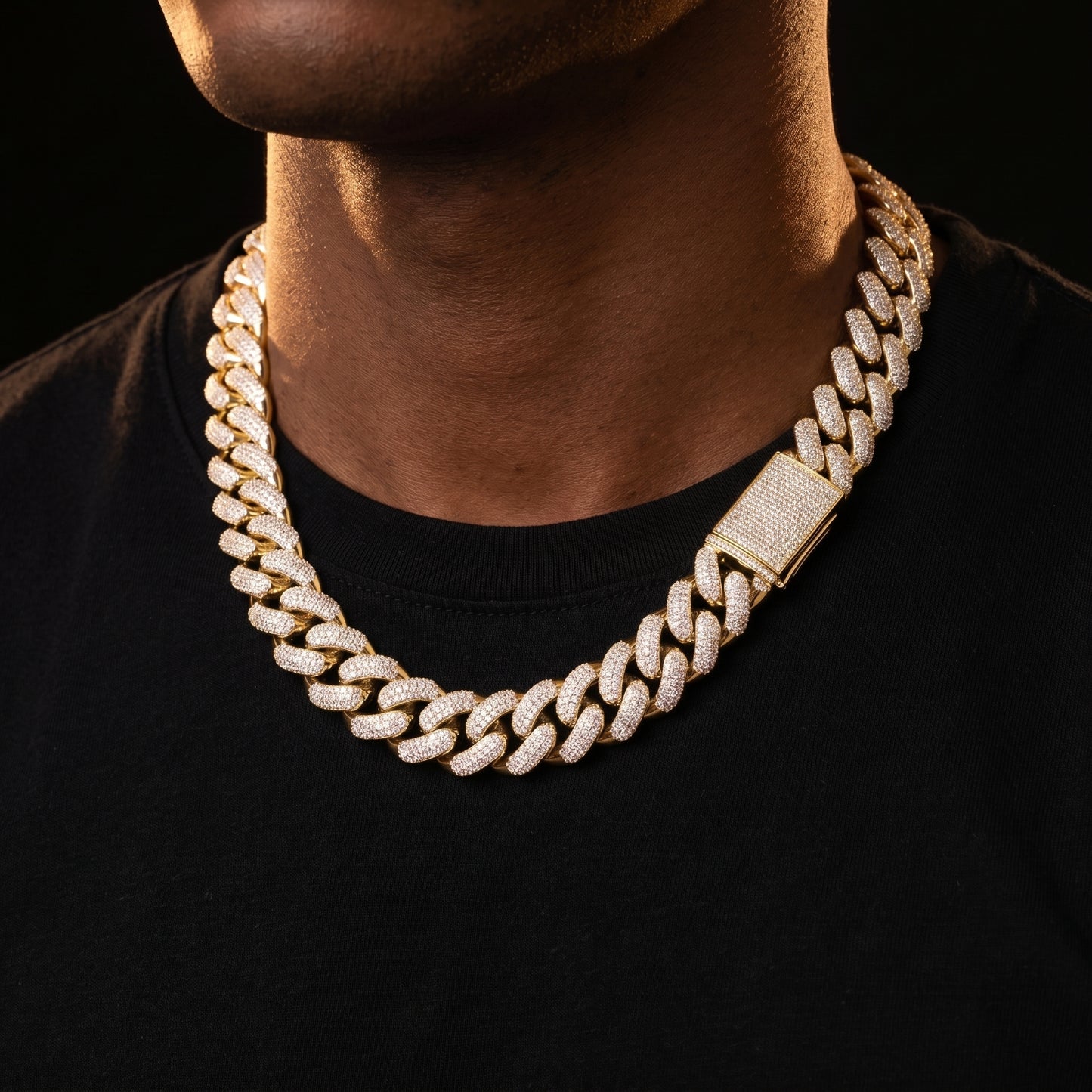 Iced 3 Row Miami Cuban Chain