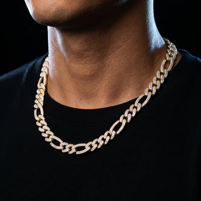 10mm Figaro Chain - Different Drips