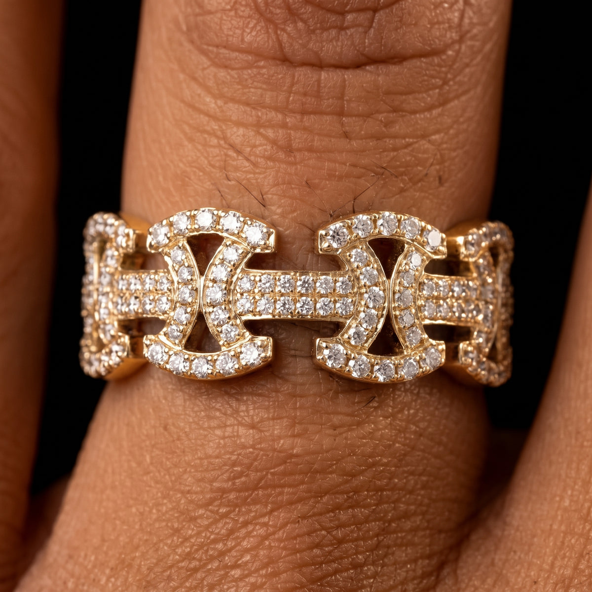 10mm Byzantine Ring – view 2