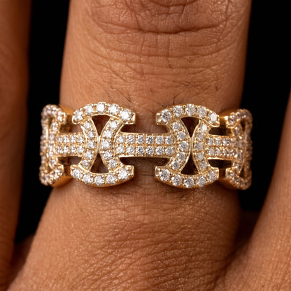 10mm Byzantine Ring – view 2