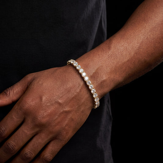 3-5mm S925 Moissanite Tennis Bracelet