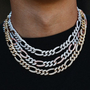 10mm Figaro Chain - Different Drips