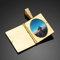 Thumbnail for Holy Bible Book Custom Photo Pendant - Different Drips